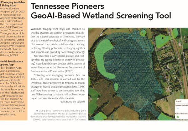 Tennessee Pioneers GeoAI-Based Wetland Screening Tool